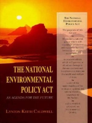 cover image of The National Environmental Policy Act